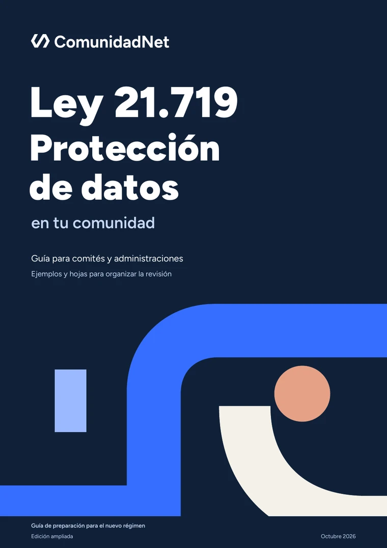 Portada de Protección de datos en tu comunidad