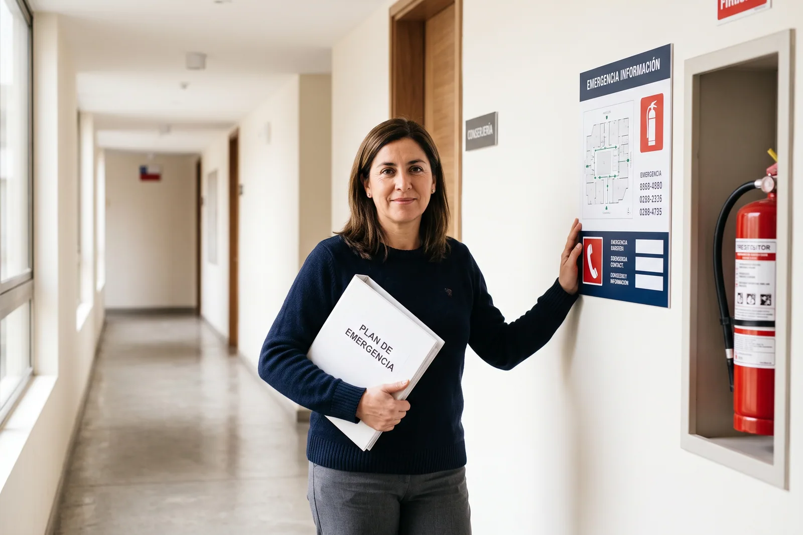 Escena editorial relacionada con ¿quién lidera y responde por el plan de emergencia en un condominio?